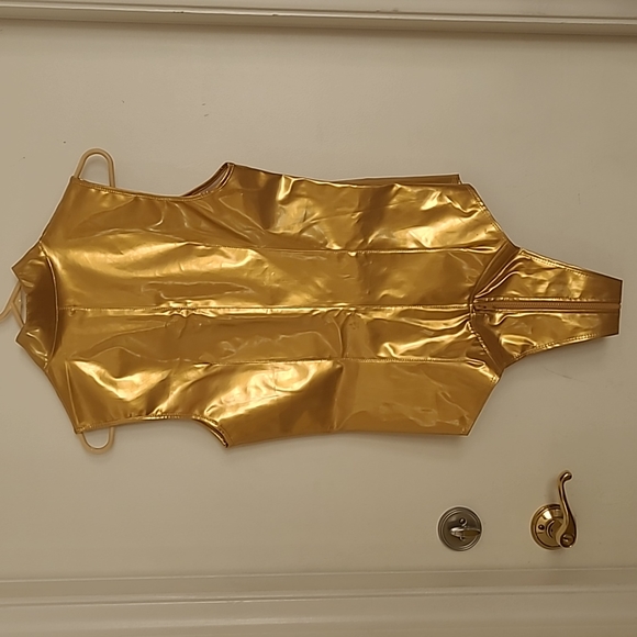 GOLD BLOUSE. NEW WITHOUT TAG - Picture 5 of 6